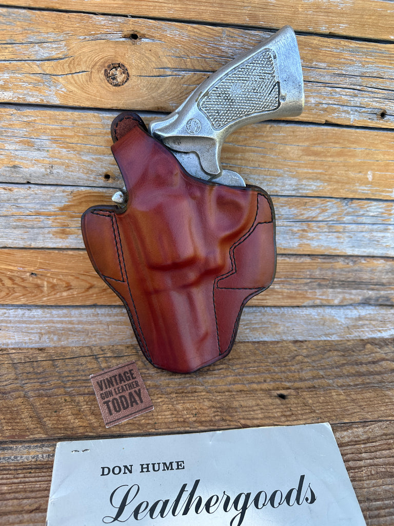 Vintage Don Hume 721  Brown Leather Holster N 29 57 58 27 28 23 20 25 22 4"