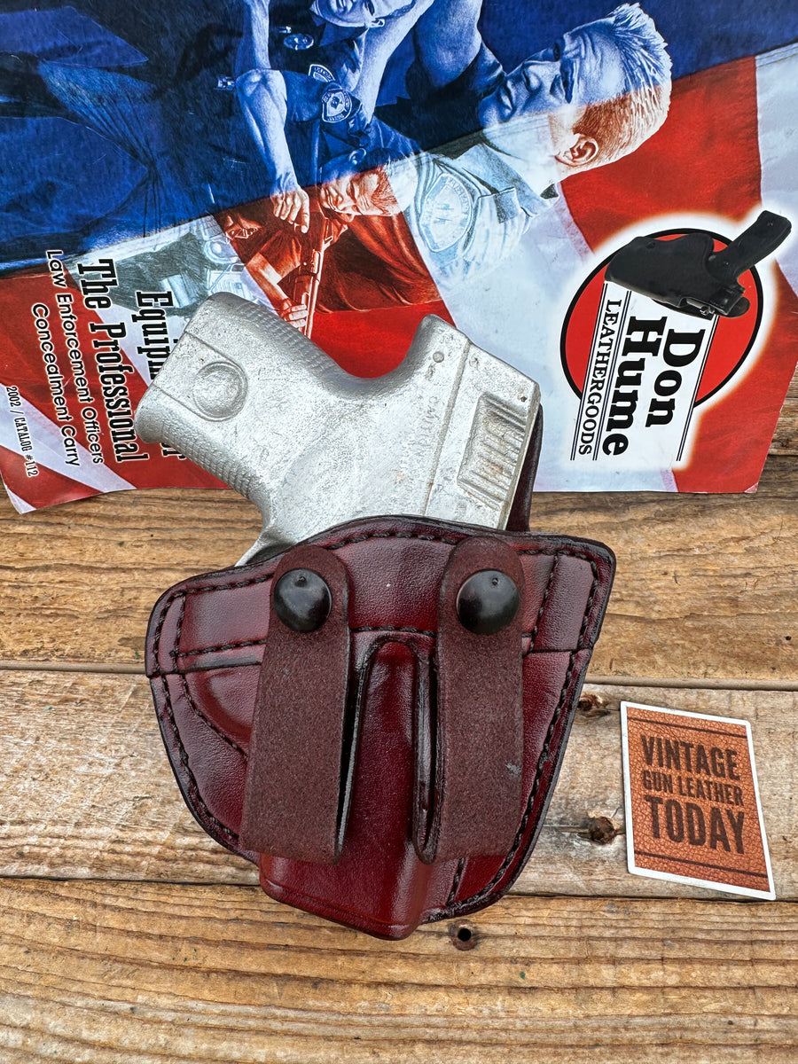 thumbnail image 2 of Cebeci Brown Leather IWB/OWB/SOB Concealment Holster – Ambidextrous – Fits Most Auto & Revolver Models (Choose Your Gun) 2 of 6