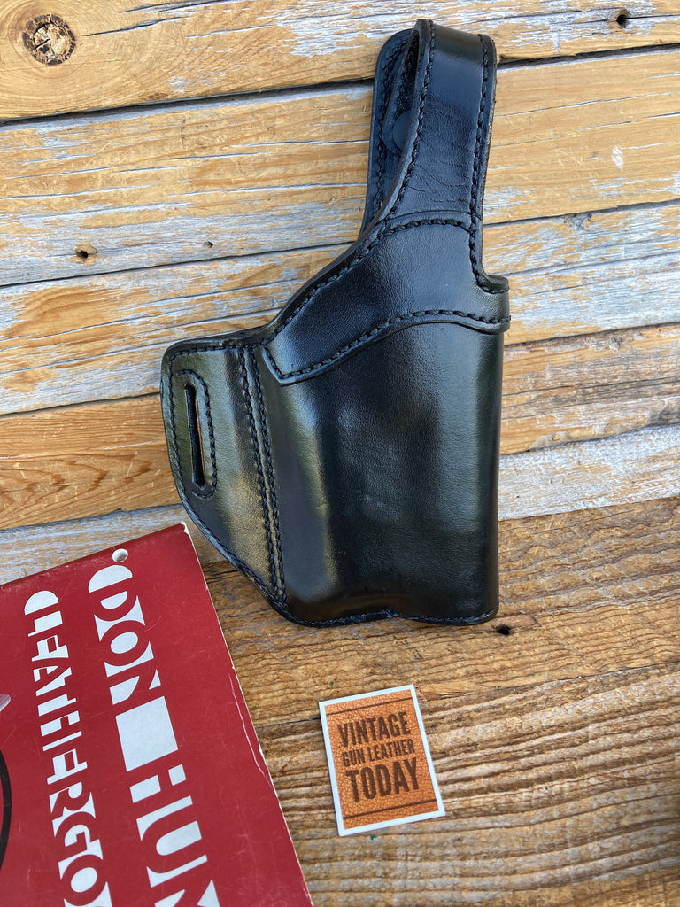 Don Hume Tac Light Holster Black Leather For Springfield XD45 w/ x300 Surefire