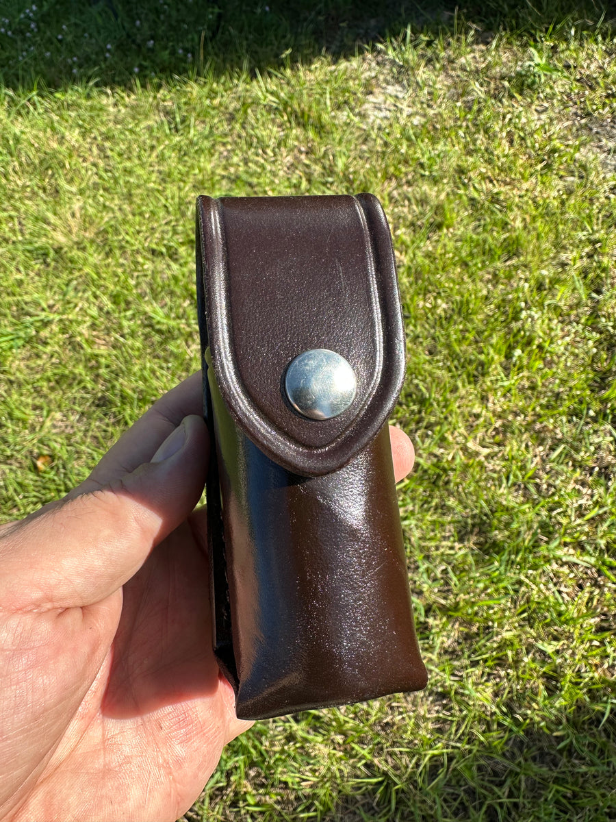 Don Hume Brown Leather Police Duty OC Mace Holder For MK3 MK III Sabre