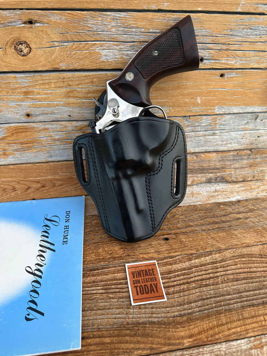 実物 ポリス使用　DONHUME ホルスター　S&W　Kフレーム　リボルバー用 実物 ポリス使用 DONHUME ホルスター S&W Kフレーム リボルバー