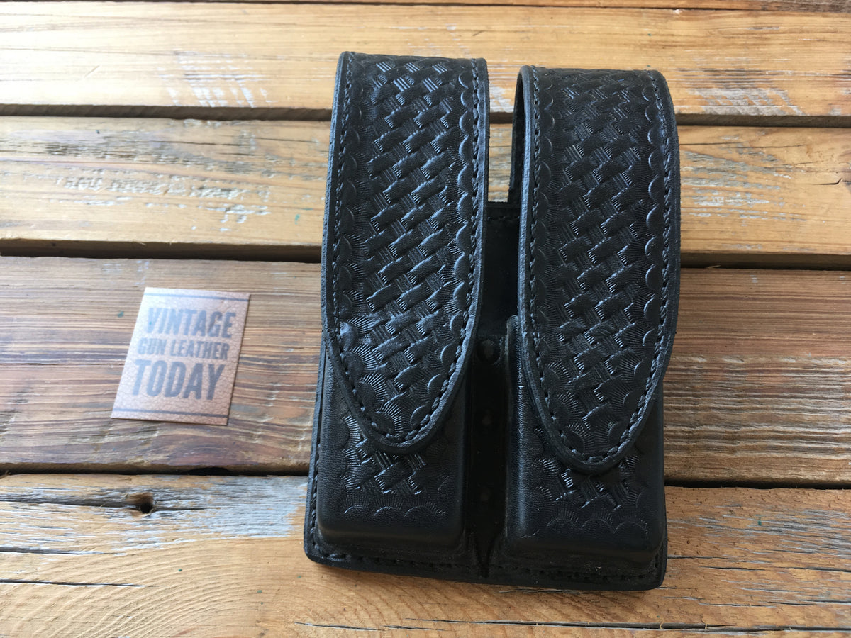 Porte magazines en cuir Vanda de Limac Design