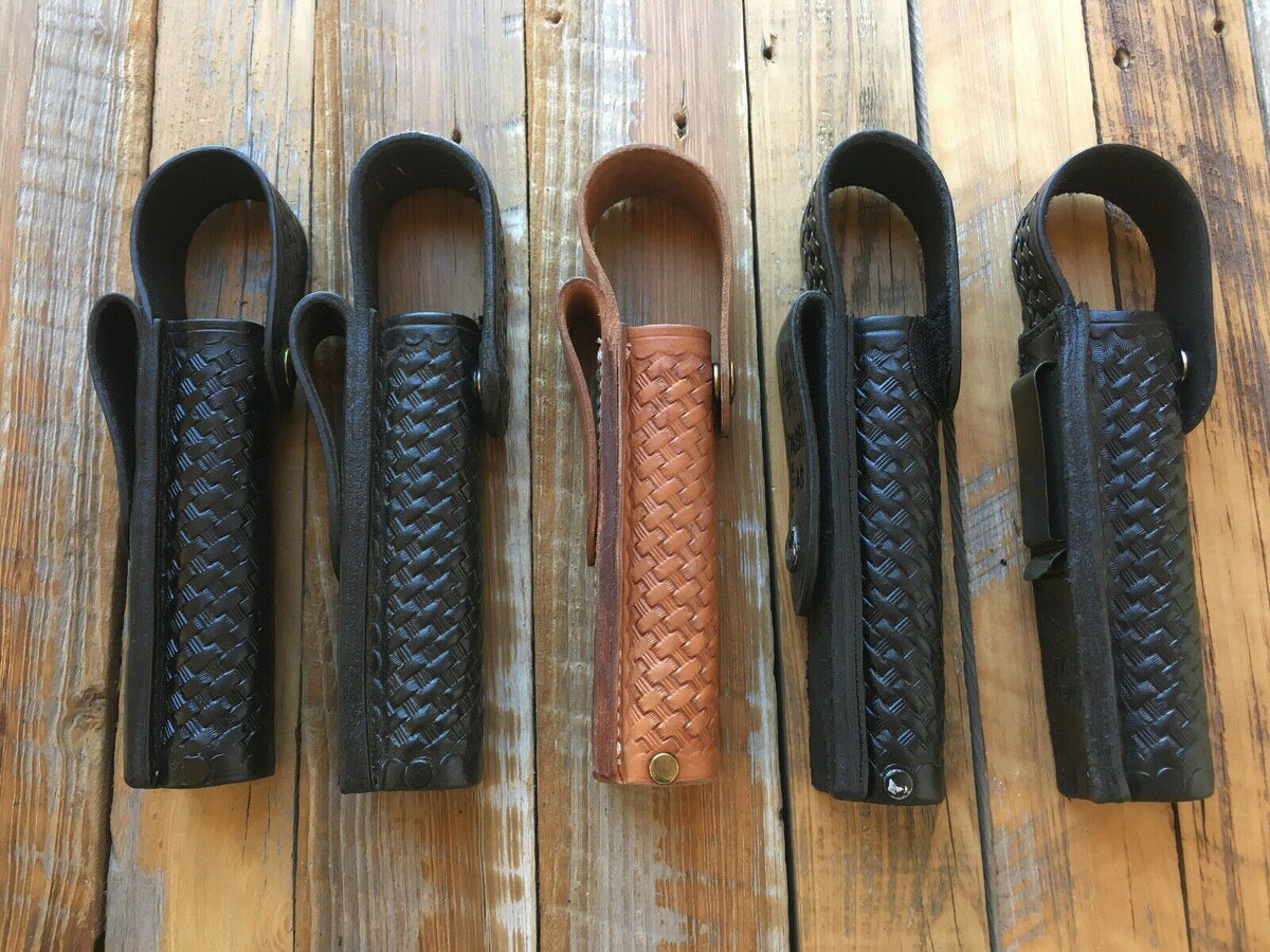 Set Of 4 Tex Shoemaker Black Leather Duty Belt Keepers 7/8 Wide For 2 –  vintagegunleather