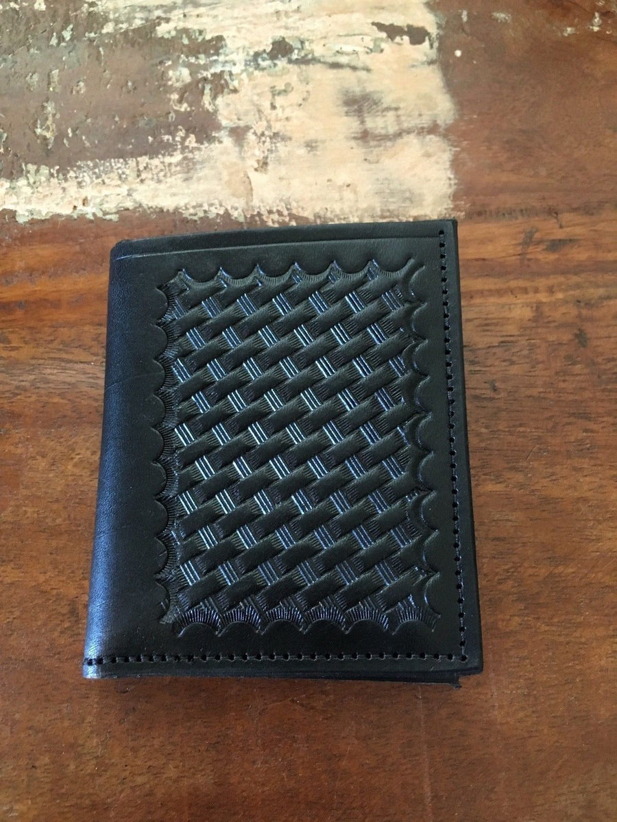 Police Badge Wallet ID Shield Badge Holder Tex Shoemaker Plain / Baske –  vintagegunleather