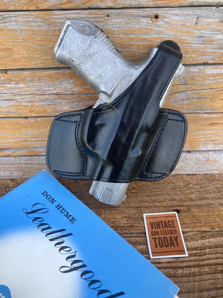 Vintage Don Hume H717 Black Leather Holster For S&W Smith & Wesson 99 .40