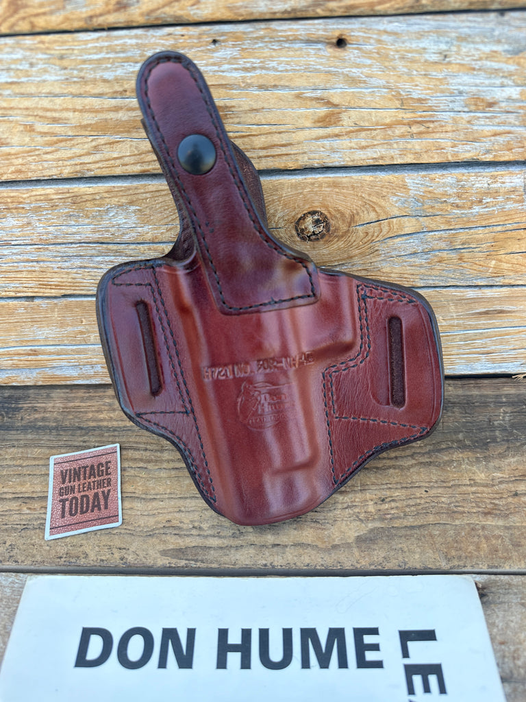 Vintage Don Hume H721 30R NH Plain Leather OWB Holster For SIG P226R DAK