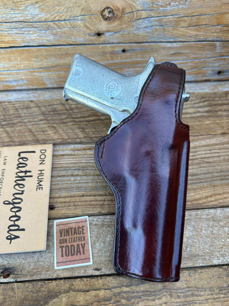 Don Hume H 727 High Ride Brown Leather OWB Holster For Colt Double Eagle