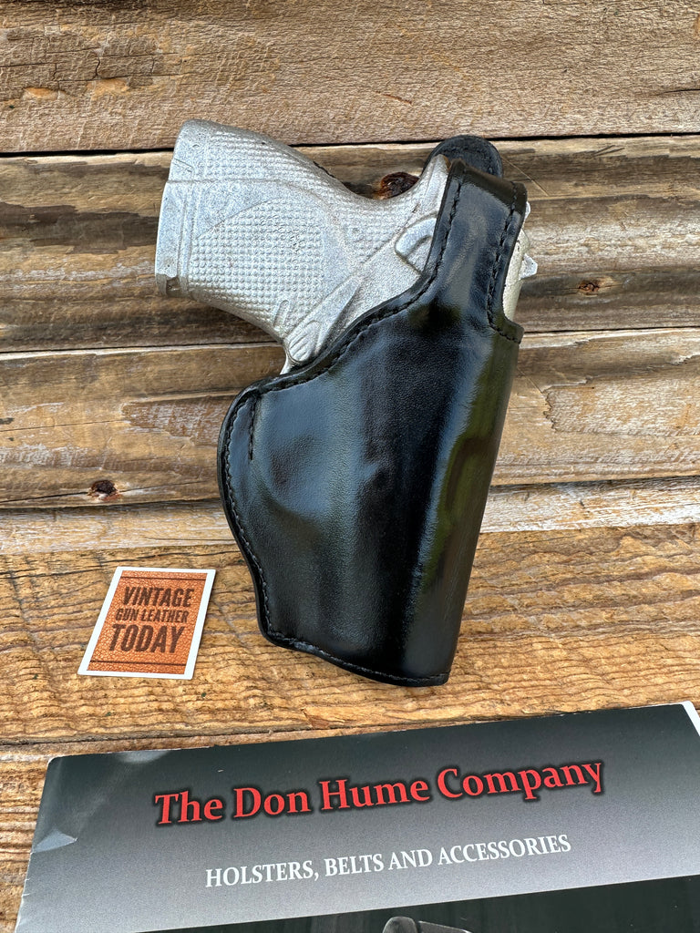 Don Hume H 727 26-9S High Ride Black Leather Holster For Beretta 9000S .40