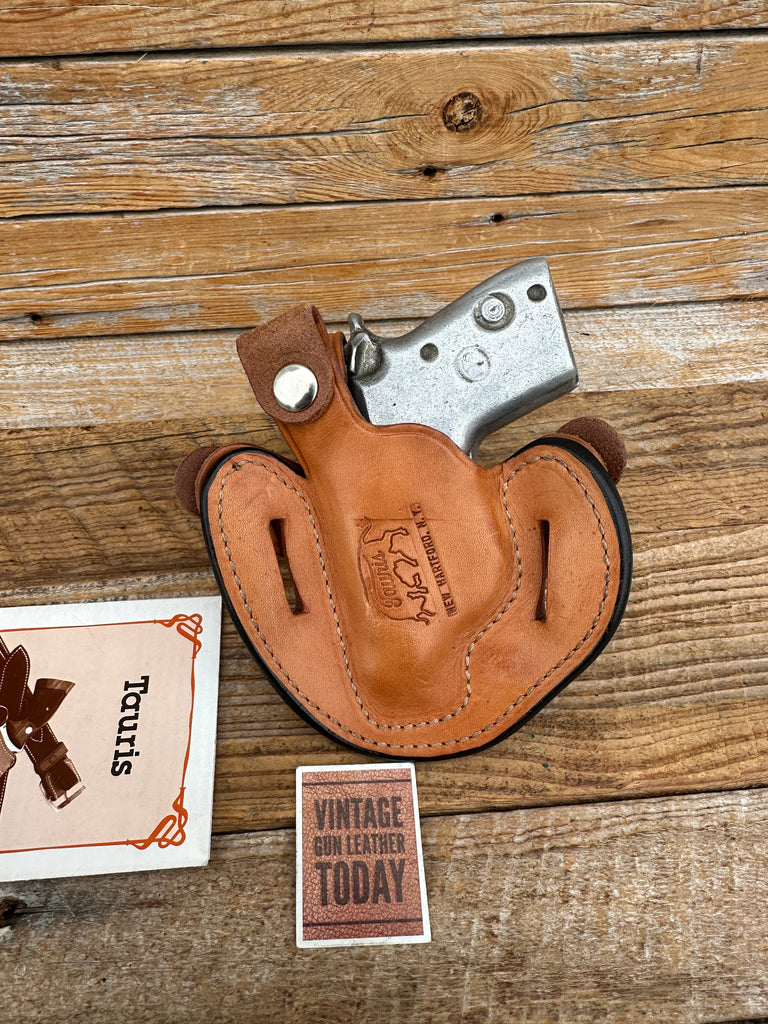Mike Taurisano Tauris Brown Leather IWB OWB Holster For Beretta 21A Bobcat Right