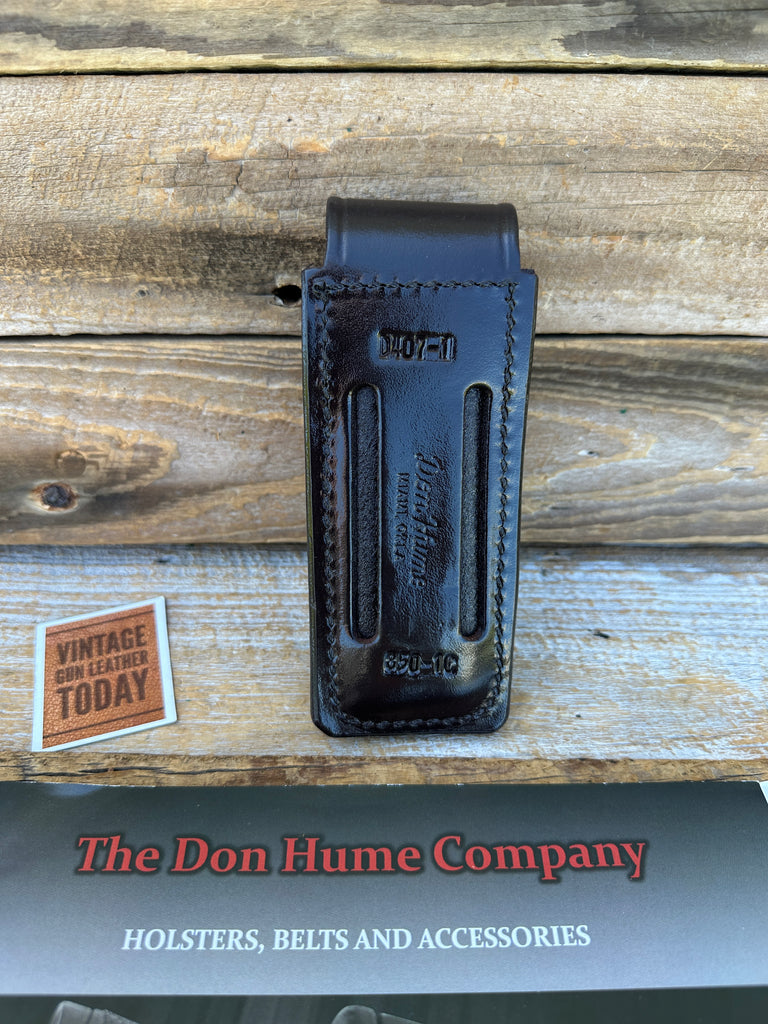 Don Hume MS Brown Leather D407-1 Single Magazine Carrier For GLOCK H&K SIG P2K