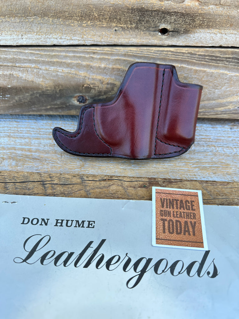 Don Hume 001 78 Brown Leather Front Pocket Holster For L.W. SEECAMP