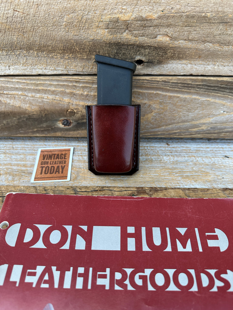 Don Hume D420 Brown Open Top Magazine Carrier 2.25" for GLOCK 17 19 22 23 31 32