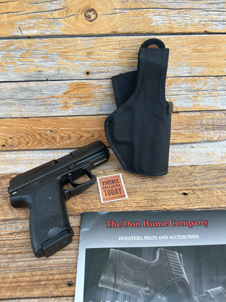 Don Hume Platinum Black Nylon Sued Lined Holster For HK USP 9 40 P2000 Compact