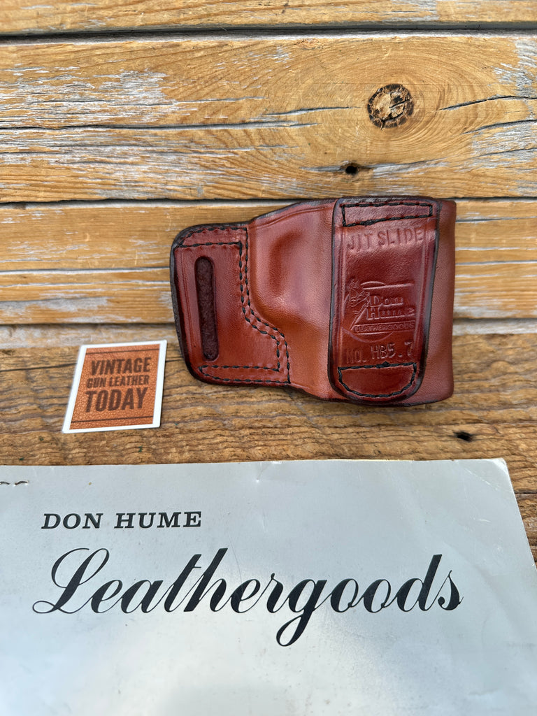 Vintage Don Hume JIT Leather OWB Open Top Holster for Herstal FN 5.7 USG