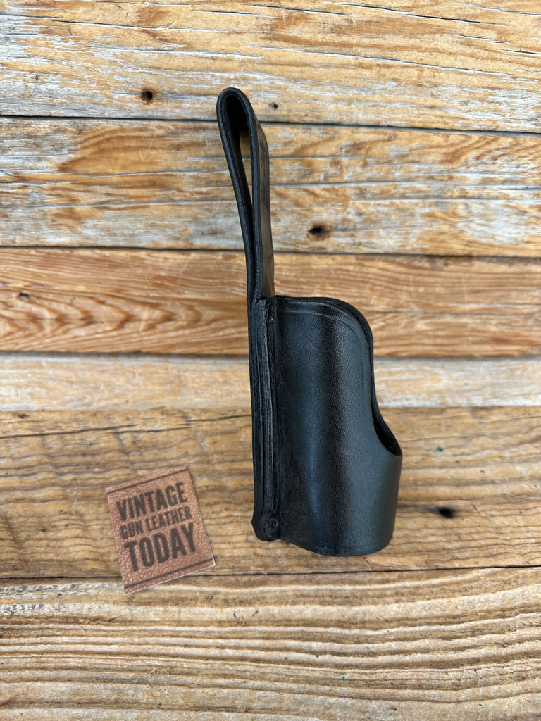 Tex Shoemaker Leather Flashlight Holder 76WM D Fits 1 3/4" Diameter Light