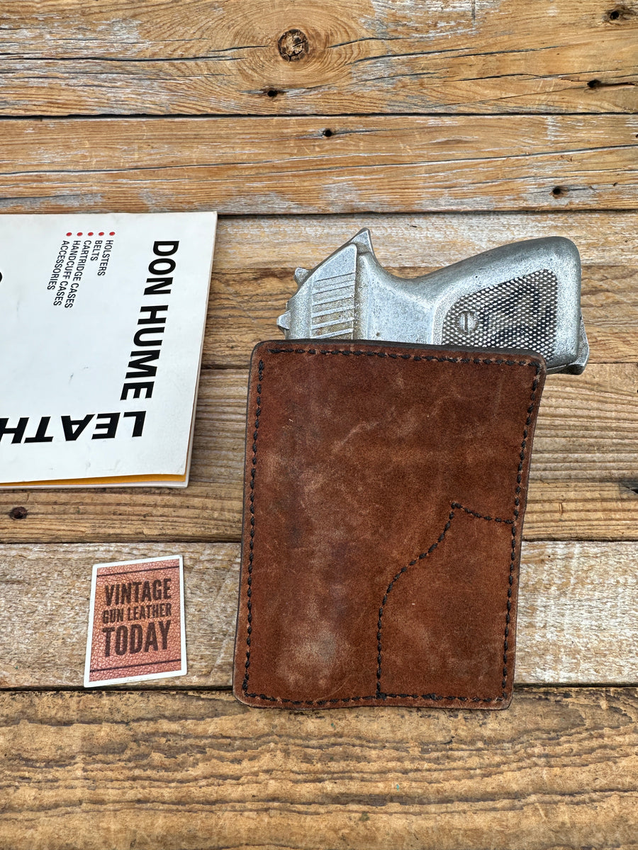 Vintage Don Hume Brown Leather 002 42 Pocket Holster for Sig P230 P232 ...