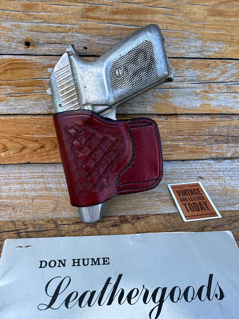 Vintage Don Hume Leather OWB JIT Slide For Sig P230 P232 230 232
