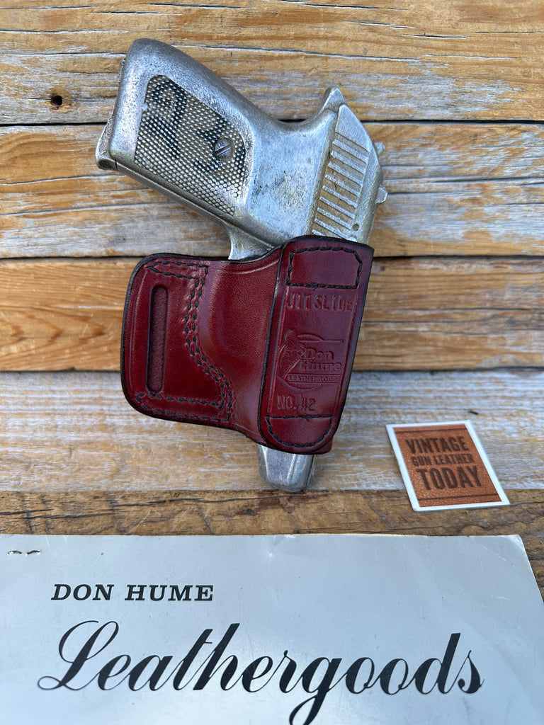 Vintage Don Hume Leather OWB JIT Slide For Sig P230 P232 230 232