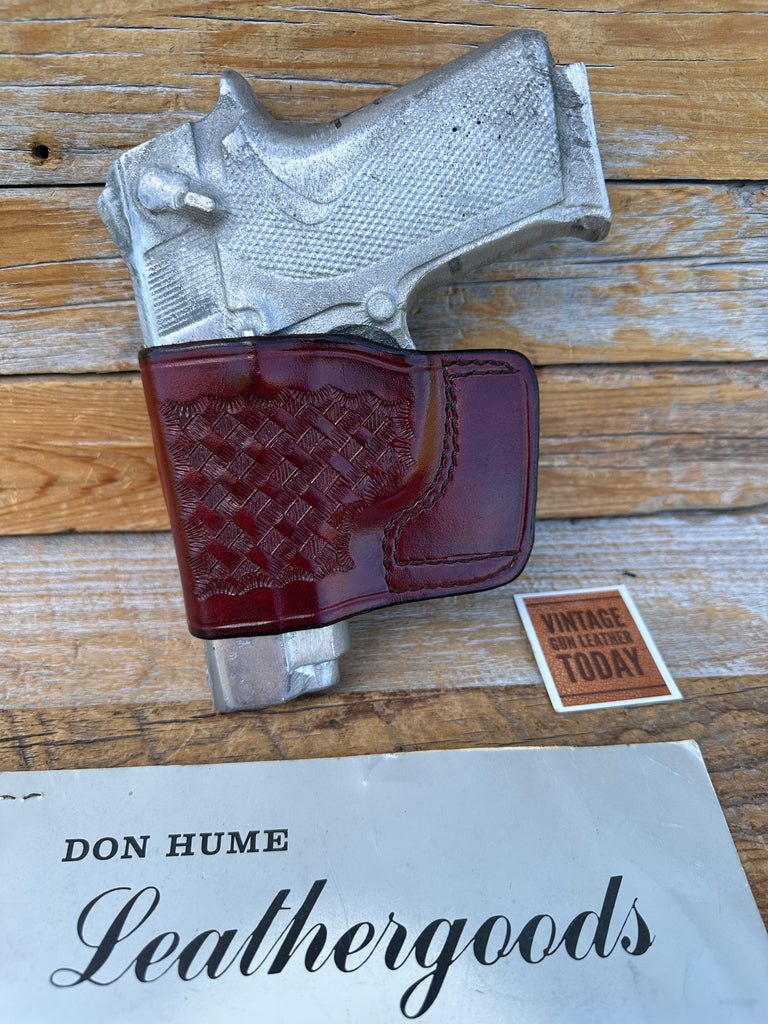 Vintage Don Hume Leather OWB JIT Slide No. 33 For Smith Wesson S&W 4516-1 457