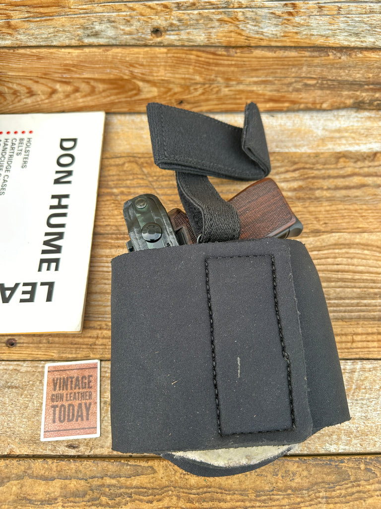 Don Hume Ankle Safe Padded Ankle Holster Rig For Sig P239 Right