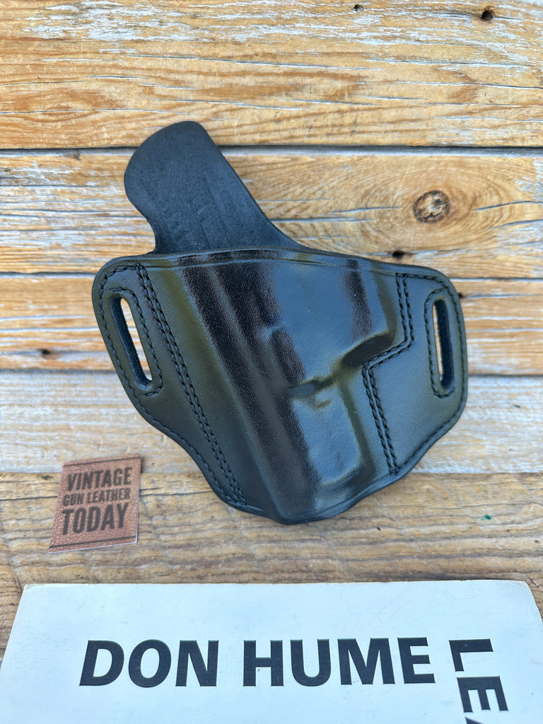 Vintage Don Hume H721 XD40 OT Black Leather Holster for Springfield XD 40-4