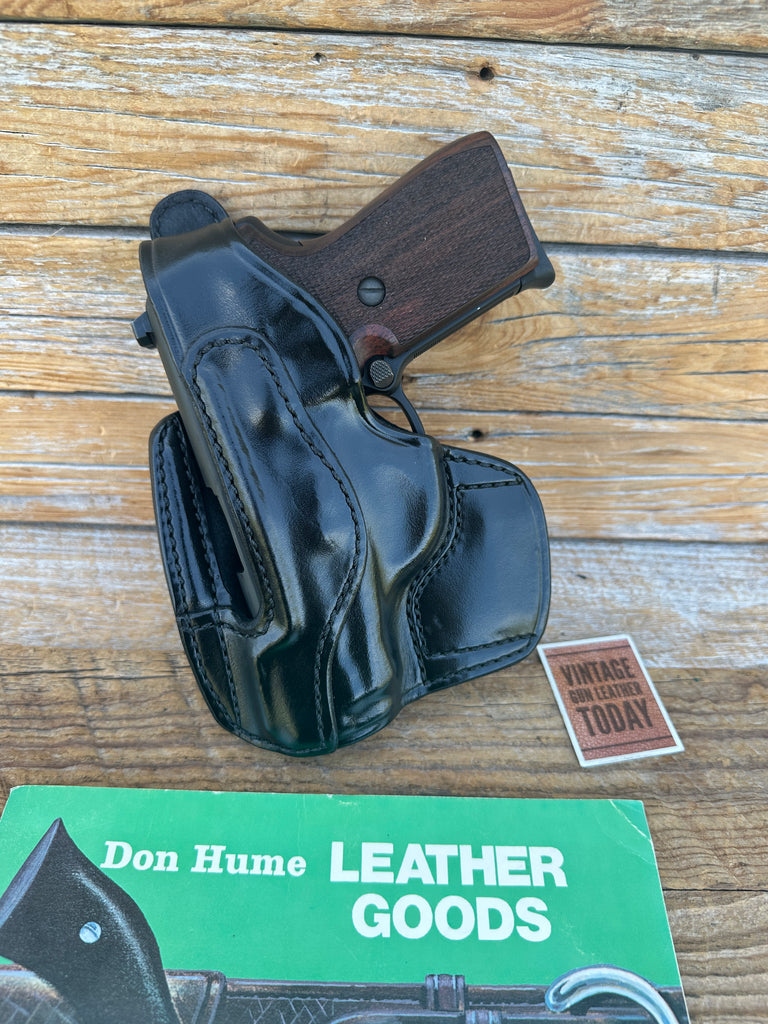 Don Hume Black Leather H726 Optics Ready Holster For Sig P239 239