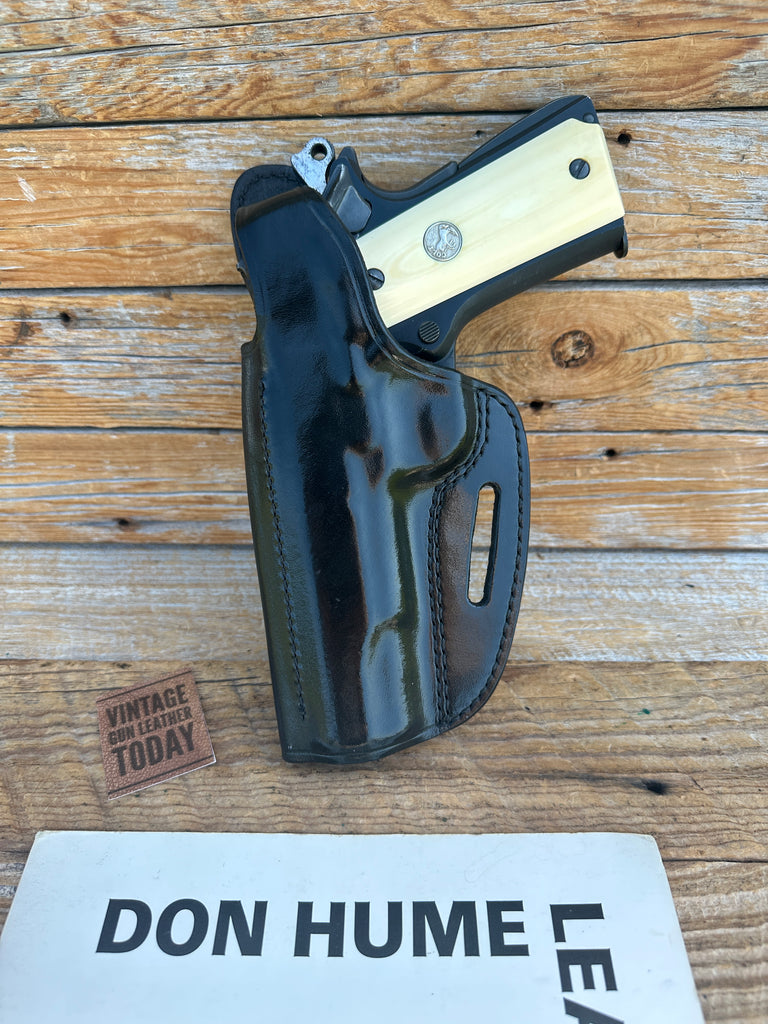 Don Hume H722 Brown / Black Leather Holster For Colt 1911 Kimber Para S&W .45