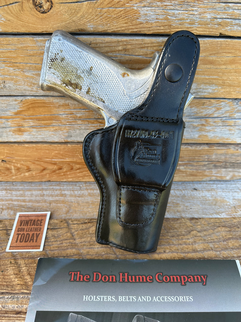 Vintage Don Hume Black OWB Basket Holster For Smith Wesson S&W 1086 4586