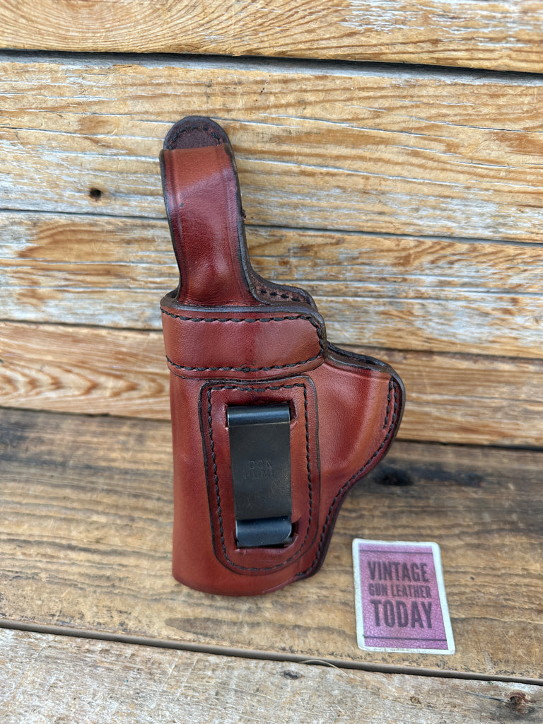 Don Hume H715 TB37-95  Brown Leather IWB Holster For Ruger P93 P95