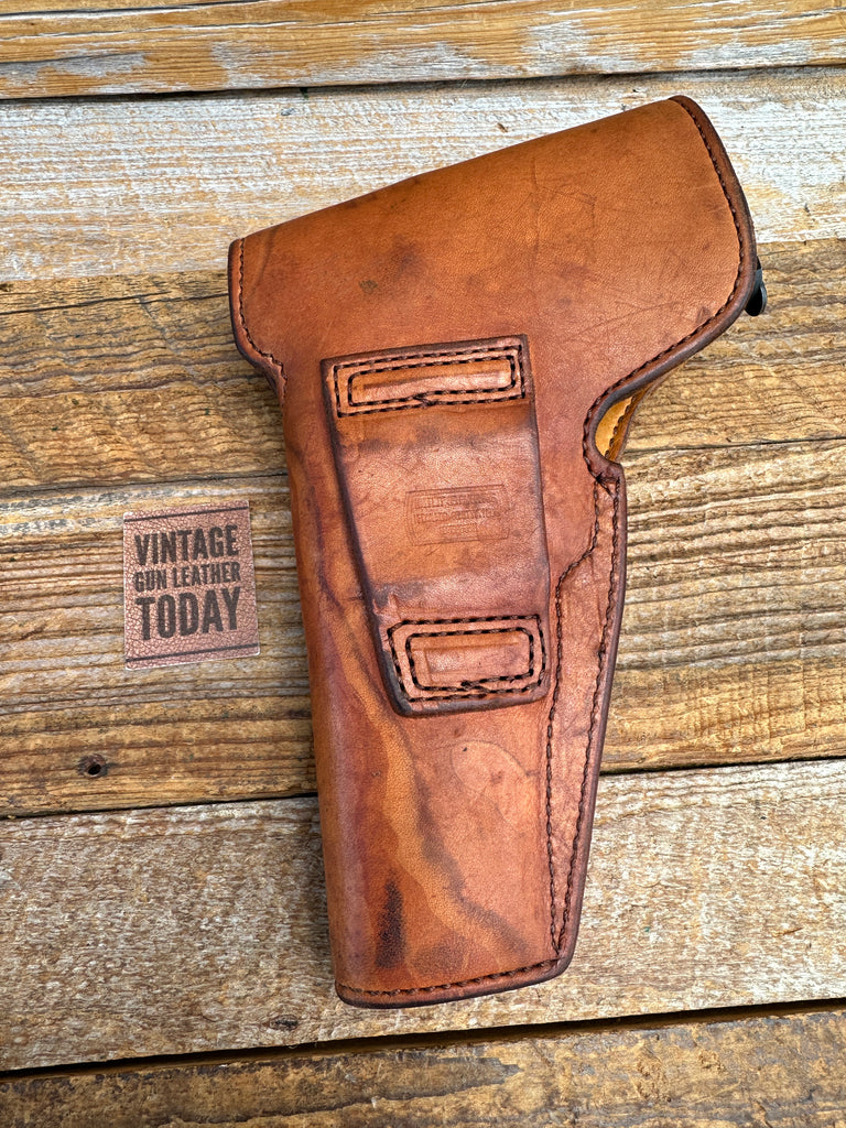 Vintage Milt Sparks IDAHO CITY Lined Flap Holster For Colt Government 45 1911