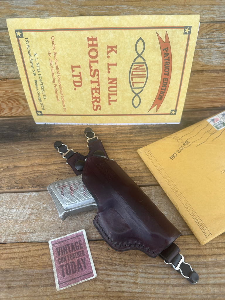 KL NULL Brown Horsehide Seventrees TSS Anywhere Holster for Walther TPH