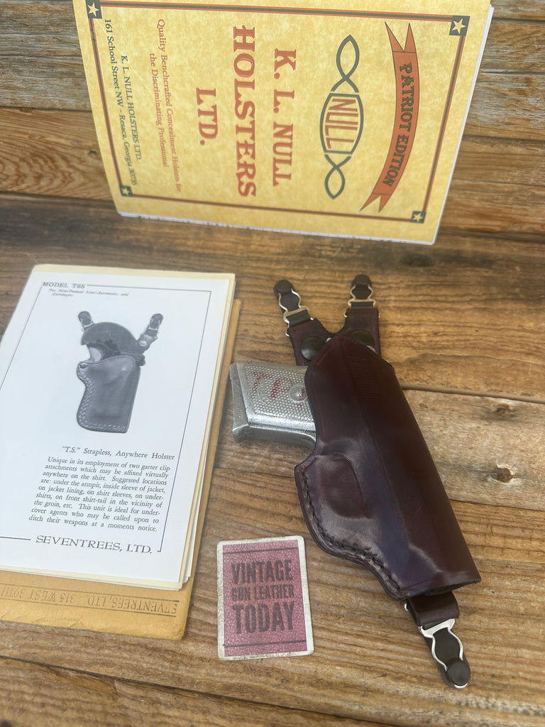 KL NULL Brown Horsehide Seventrees TSS Anywhere Holster for Walther TPH