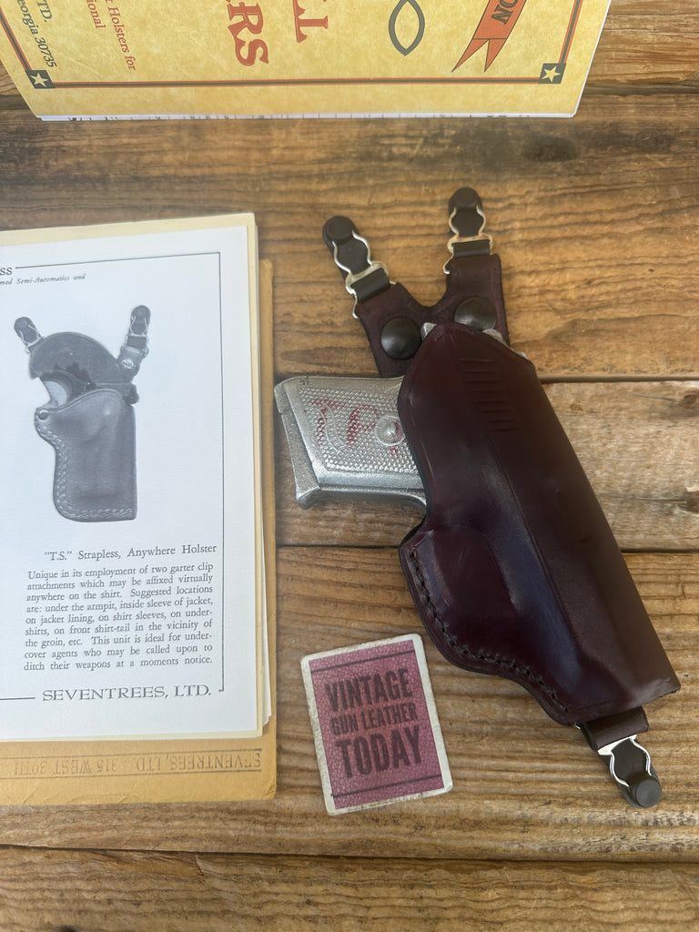 KL NULL Brown Horsehide Seventrees TSS Anywhere Holster for Walther TPH