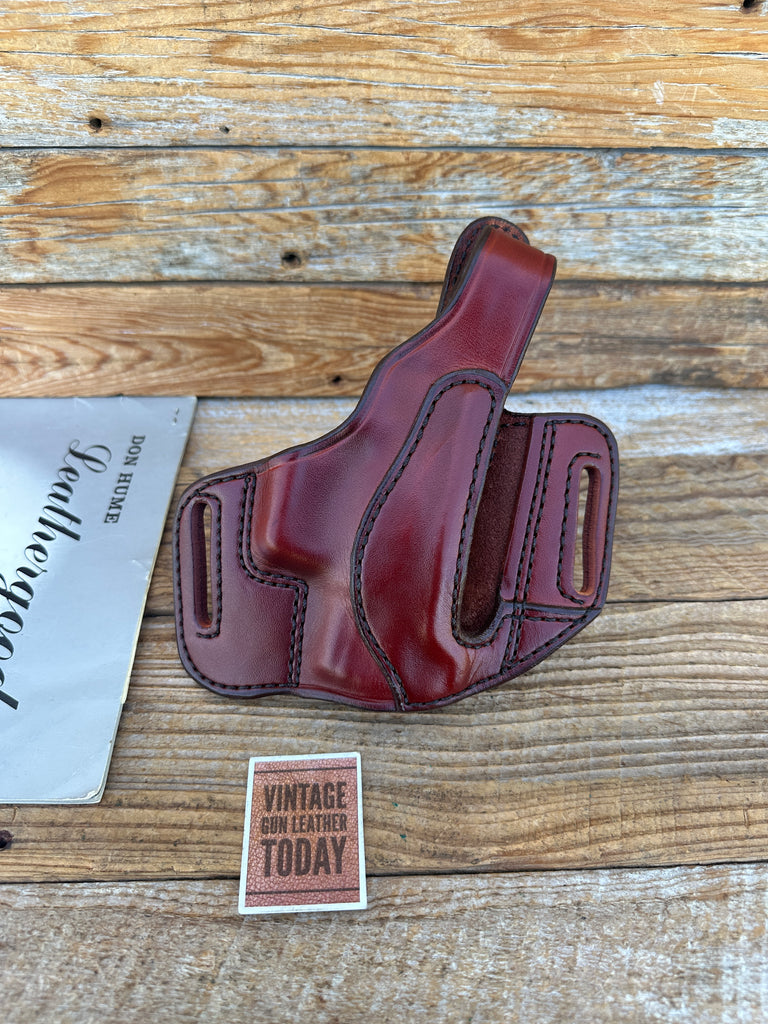 Don Hume Brown Leather H726 Optics Ready Holster For Springfield XD Sub Compact