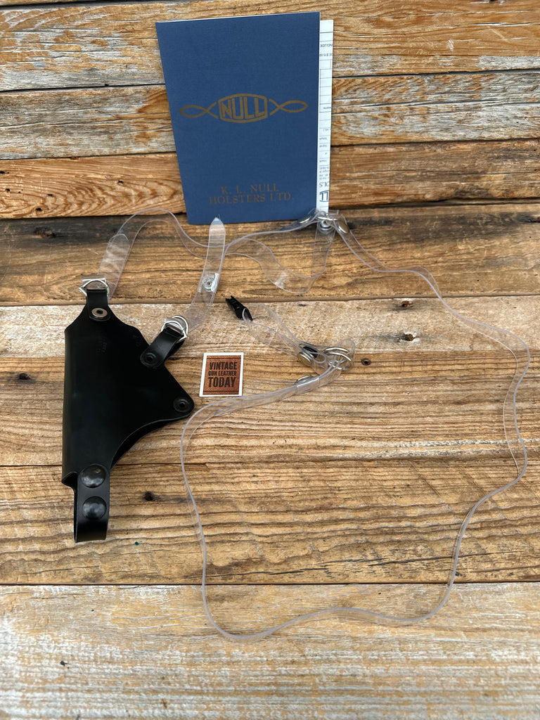 K.L. Null Holsters LTD USH-X Shoulder Holster Black for the Glock 48 G48 LEFT