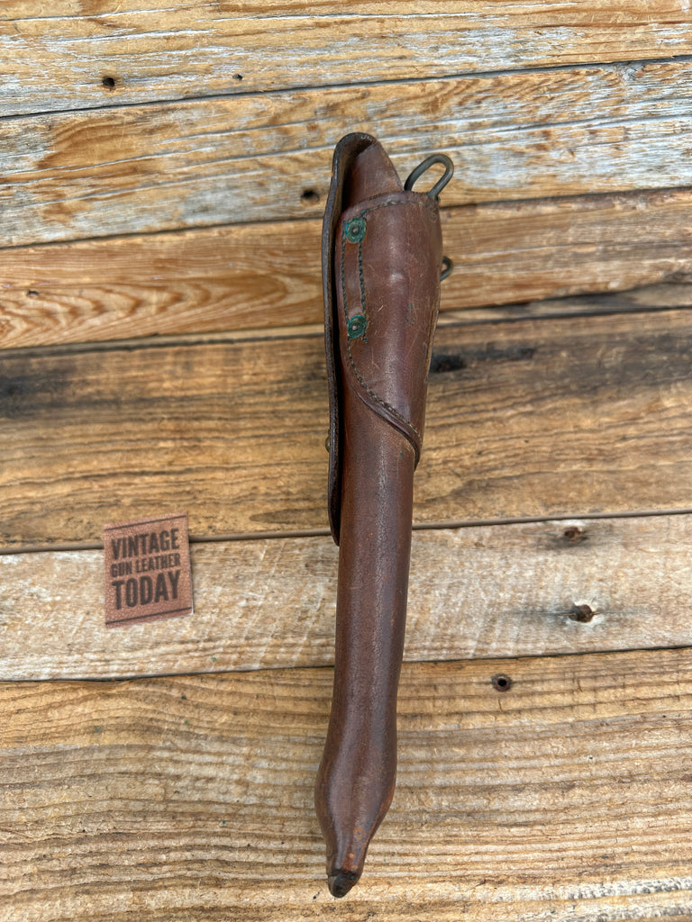 US Brown Leather WW1 COLT 45 1911 Government Holster Marked HOYT 1917 J.J.M.
