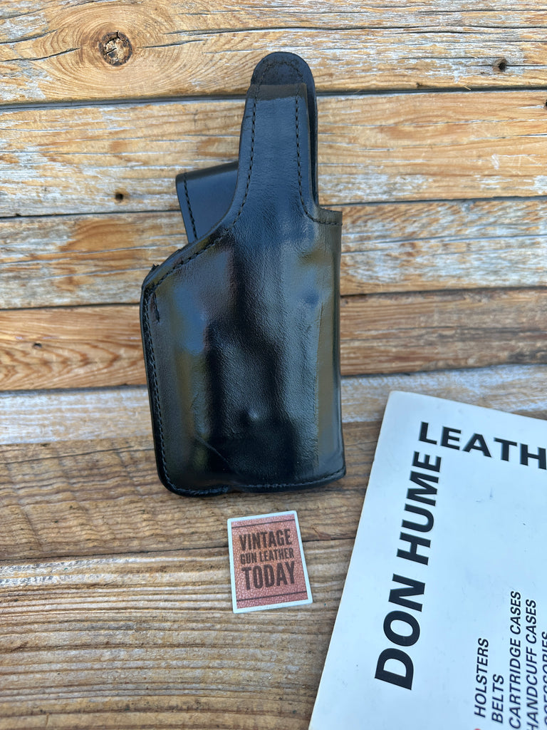 Don Hume H738  Plain Black Duty Holster For Springfield XD 40 5" w/ M3 TAC Light