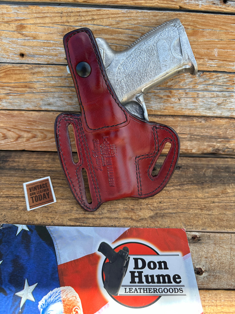 Don Hume 711 Agent Brown Leather OWB Holster for Heckler Koch USP 45C Compact