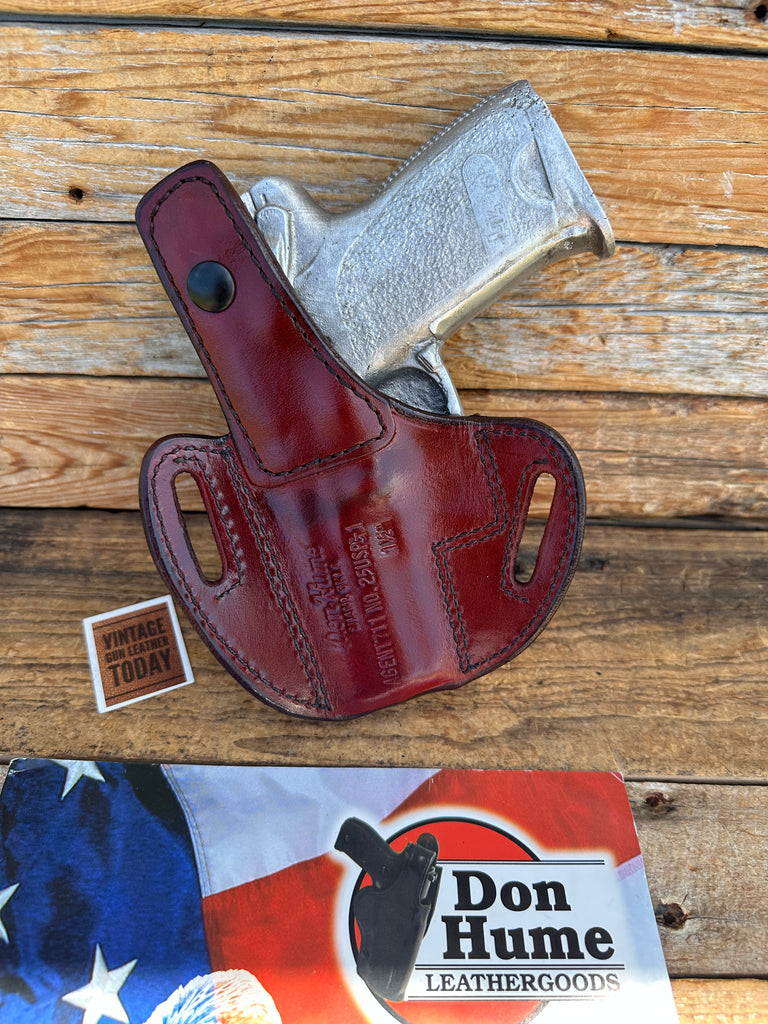 Don Hume 711 Agent Brown Leather OWB Holster for Heckler Koch USP 45C Compact