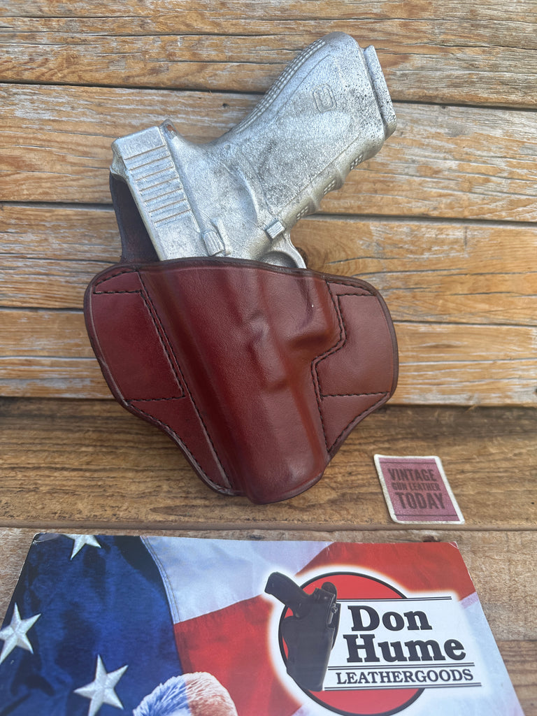 Don Hume H721 36-1 OT 41 Brown / Black Leather Holster For GLOCK 20 21 G20 G21