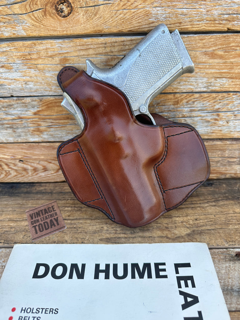 Vintage Don Hume H721 33 Brown Leather OWB Holster for S&W Smith 4516-1 457