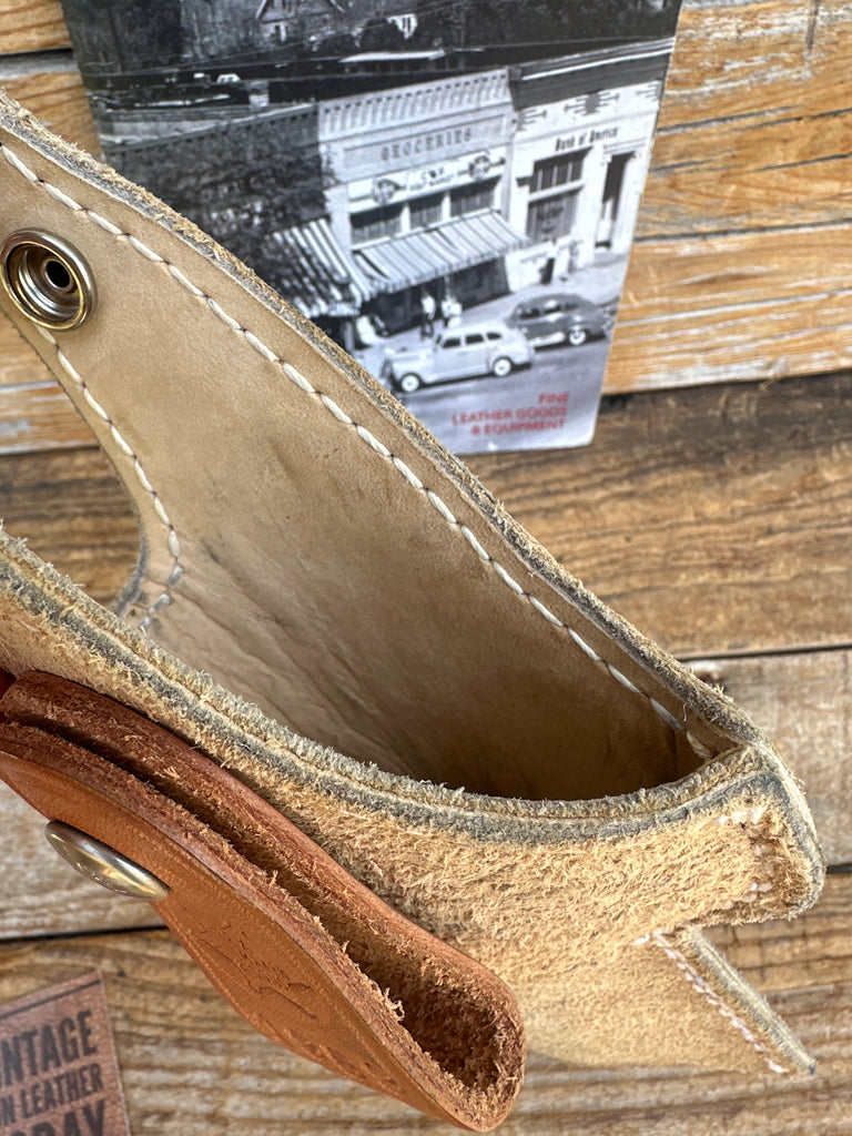 Tex Shoemaker Brown Leather Lined IWB Holster For Beretta 92F 92FS