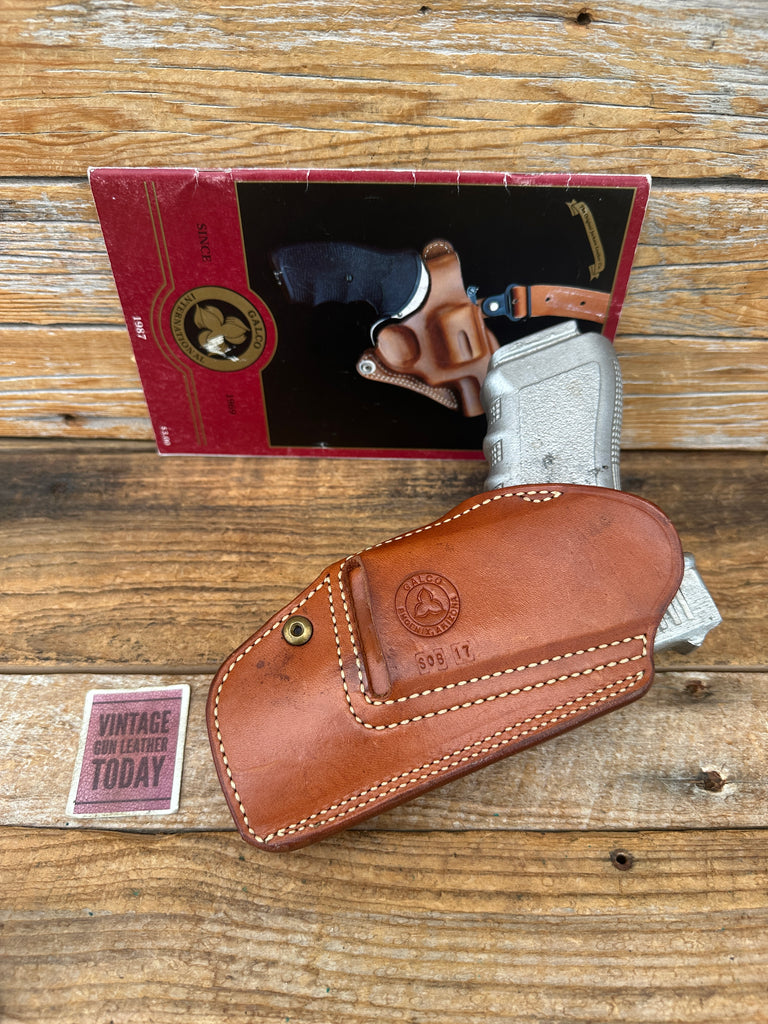 Discontinued GALCO Brown Leather SOB OWB Holster For GLOCK 17 22 31 G17 G22 G31