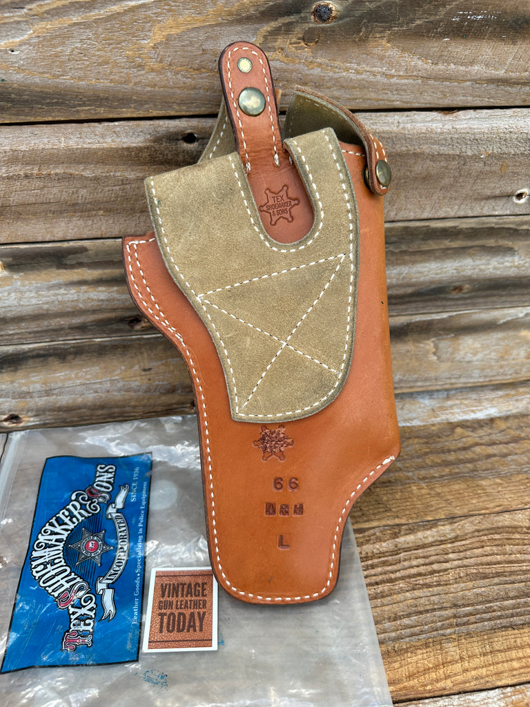 1980s Limited Edition Tex Shoemaker Holster For Ruger Redhawk w/ Aimpoint