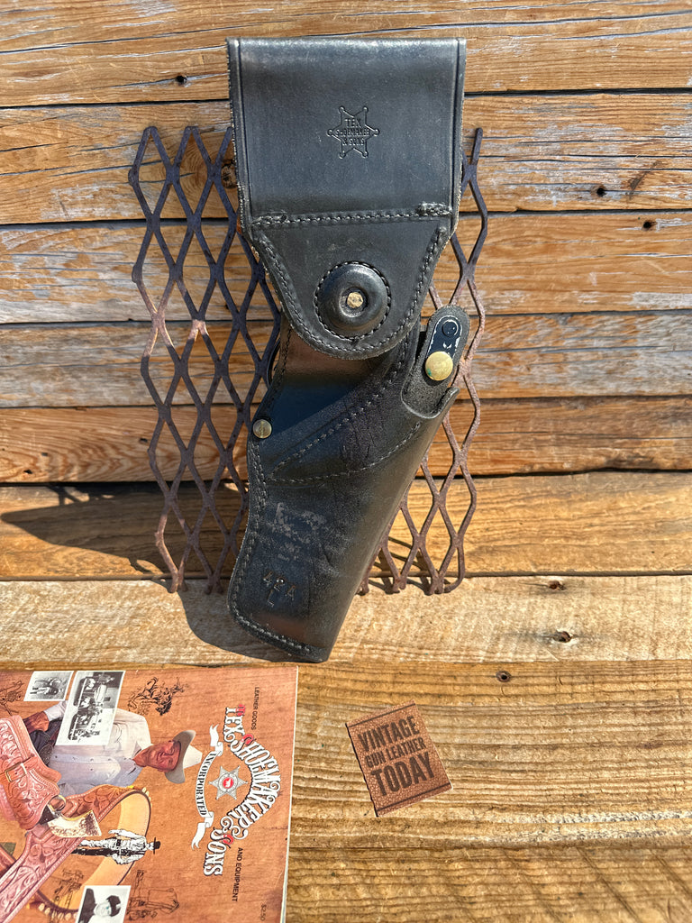Tex Shoemaker 47A  Duty Basket Leather Python Swivel Holster Walking Dead