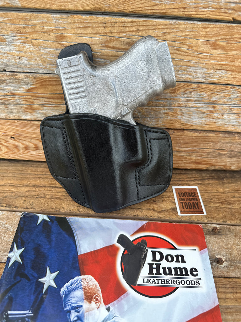 Don Hume H721 364-45 OT Black Leather OWB Holster For GLOCK G36 36