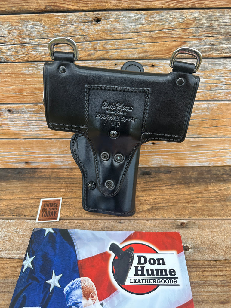 Don Hume H738 Black Basket Duty Holster For Sig P220 P226 Hangers Lined