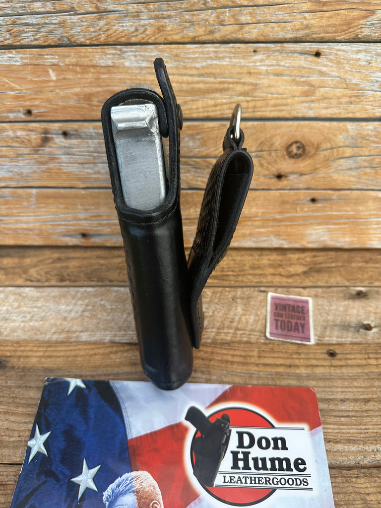 Don Hume H738 41 Black Basket Leather Lined  Duty Holster For GLOCK G20 G21 20