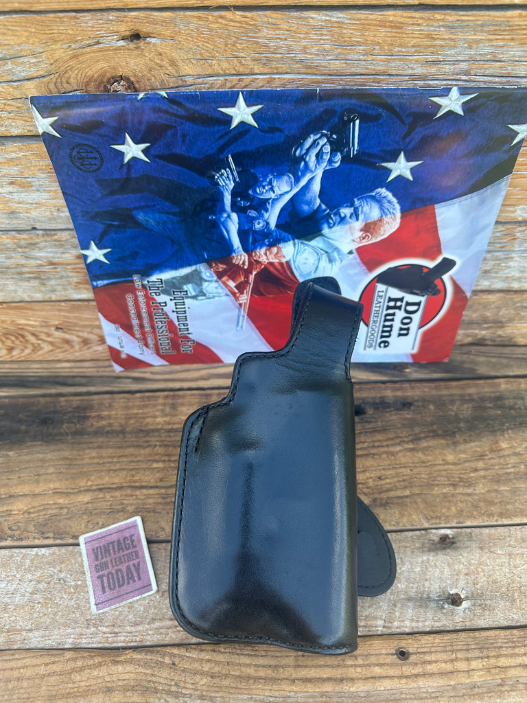 H720 10-5 OP Don Hume Black Leather Paddle Holster For Springfield Operator M3