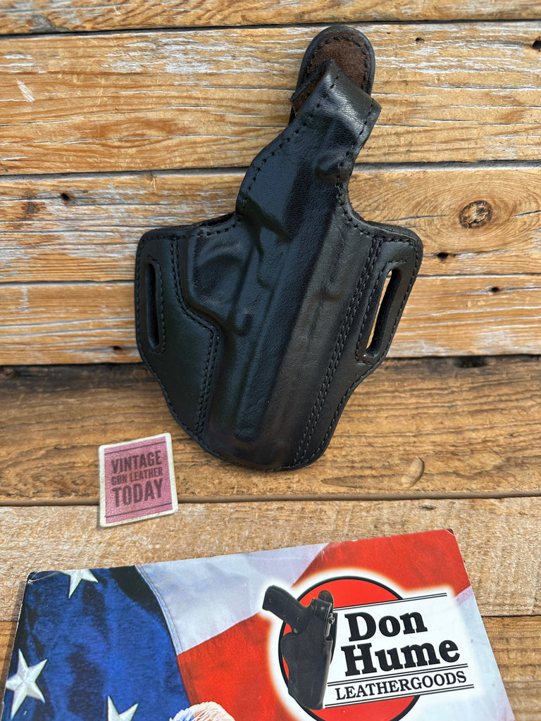 Don Hume H721  26 Black Leather OWB Holster for Beretta 92 96 Centurion Compact
